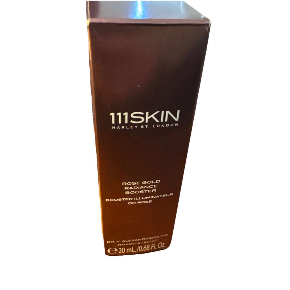 111 SKIN Harley St. London Rose Gold Radiance Booster NIB all skin types - Picture 11 of 15